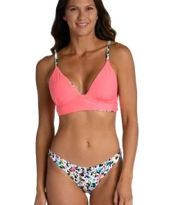 Citrus Tops Camo Cheetah Reversible Bralette Top