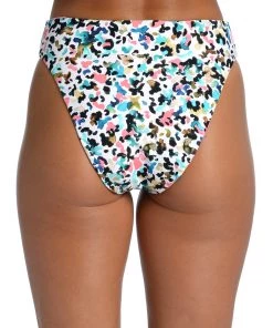 Citrus Bottoms Camo Cheetah Reversible High-Waist Bottom