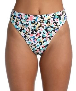 Citrus Bottoms Camo Cheetah Reversible High-Waist Bottom