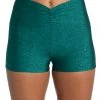 Citrus Ditsy Spot Mid-Waist Bike Short Bottoms