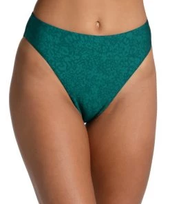 Citrus Ditsy Spot High-Waist Bottom