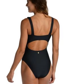 Citrus Colorblock Over-The-Shoulder One Piece One-Piece