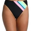 Citrus Colorblock High-Waist Bottom
