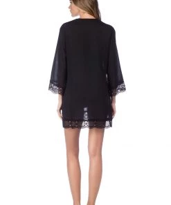 La Blanca Island Fare V-Neck Tunic Cover Ups