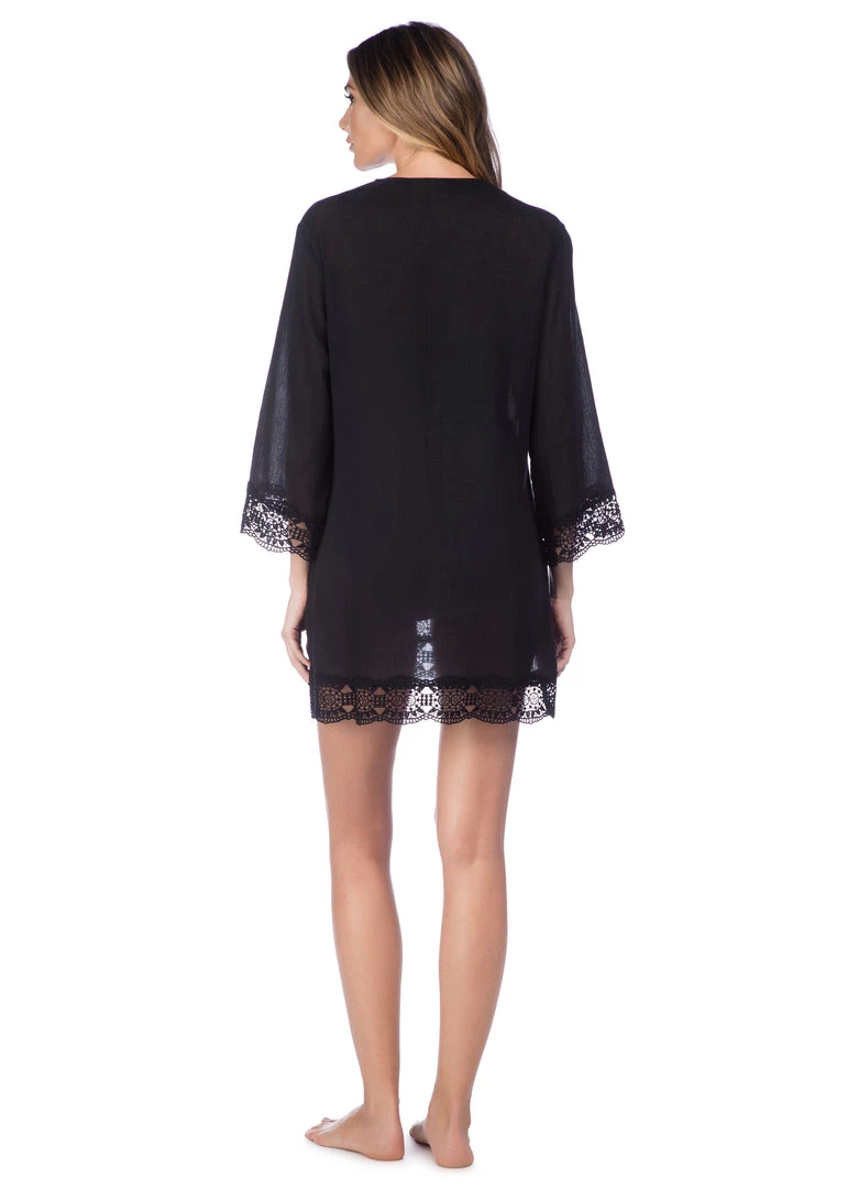 La Blanca Island Fare V-Neck Tunic Cover Ups