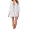 La Blanca Island Fare V-Neck Tunic Cover Ups