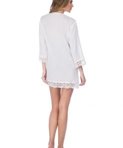 La Blanca Island Fare V-Neck Tunic Cover Ups