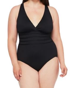 La Blanca One-Piece Island Goddess Multi-Strap Cross-Back One Piece