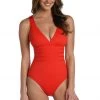 La Blanca One-Piece Island Goddess Multi-Strap Cross-Back One Piece