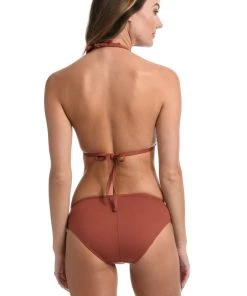 La Blanca Tops Island Goddess Halter Triangle Top