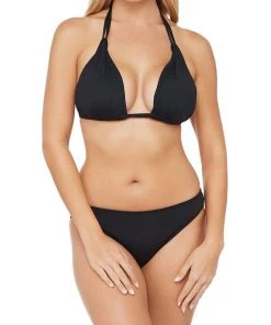 La Blanca Island Goddess Halter Triangle Top Tops