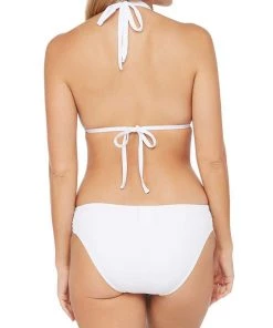 La Blanca Island Goddess Halter Triangle Top Tops