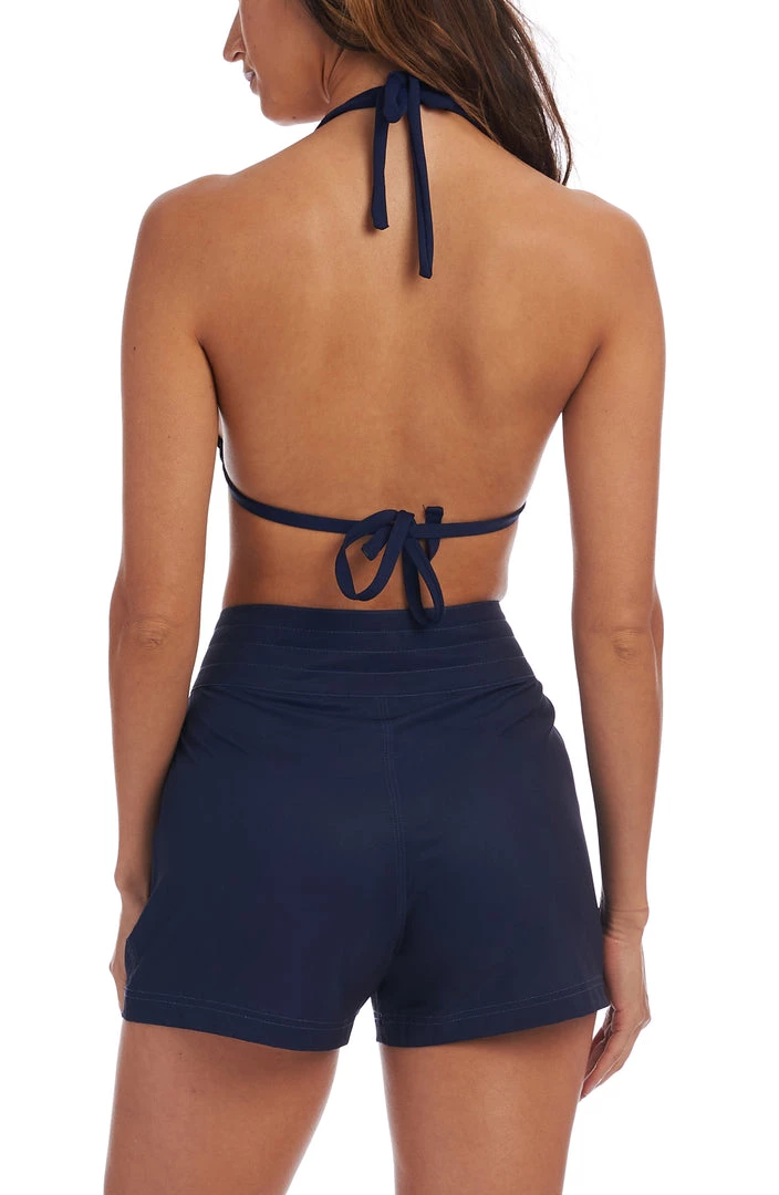 La Blanca Island Goddess Halter Triangle Top Tops