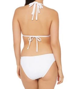 La Blanca Island Goddess Halter Triangle Top Tops