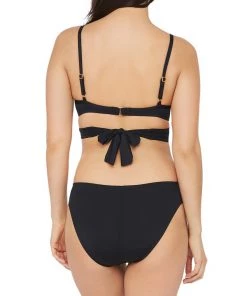 La Blanca Island Goddess Wrap Underwire Push Up Top