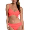 La Blanca Island Goddess Wrap Underwire Push-Up Top Tops