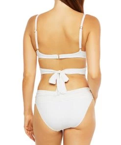 La Blanca Island Goddess Wrap Underwire Push Up Top