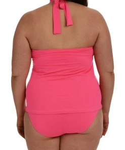 La Blanca Island Goddess Halter Tankini Top