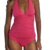 La Blanca Island Goddess Halter Tankini Top