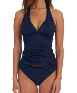 La Blanca Island Goddess Halter Tankini Top Tops