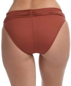 La Blanca Island Goddess Shirred Band Hipster Bottom