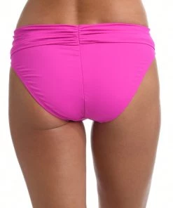 La Blanca Island Goddess Shirred Band Hipster Bottom