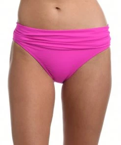 La Blanca Island Goddess Shirred Band Hipster Bottom