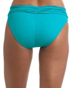 La Blanca Island Goddess Shirred Band Hipster Bottom