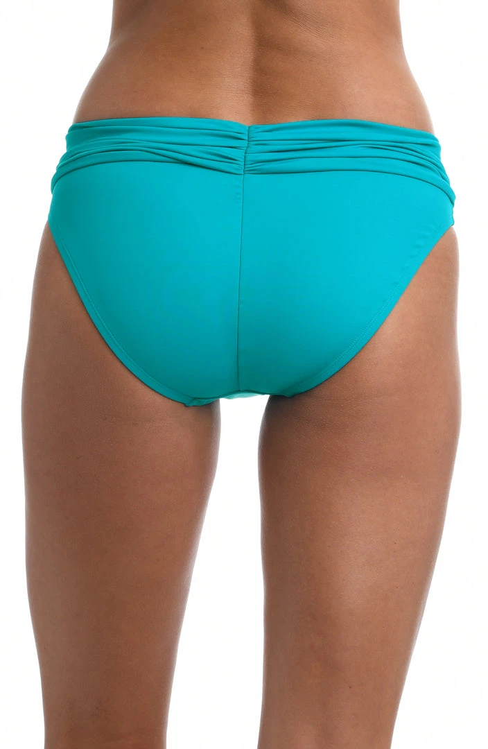 La Blanca Island Goddess Shirred Band Hipster Bottom