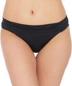La Blanca Island Goddess Shirred Band Hipster Bottom Bottoms