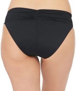 La Blanca Island Goddess Shirred Band Hipster Bottom Bottoms