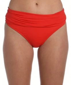 La Blanca Island Goddess Shirred Band Hipster Bottom
