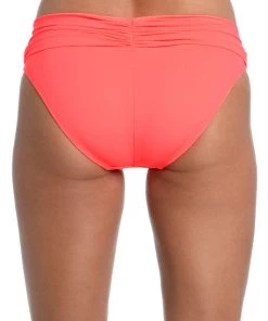 La Blanca Bottoms Island Goddess Shirred Band Hipster Bottom