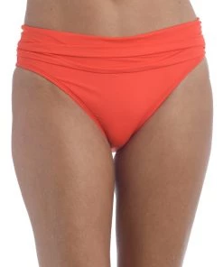 La Blanca Island Goddess Shirred Band Hipster Bottom