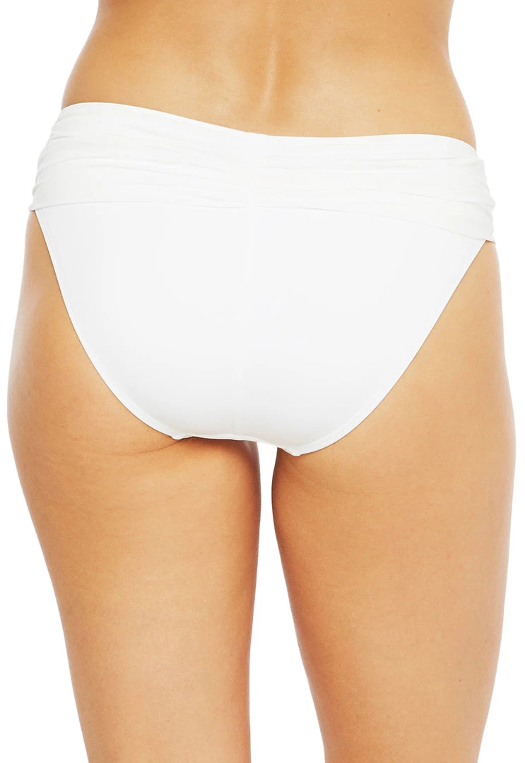 La Blanca Bottoms Island Goddess Shirred Band Hipster Bottom