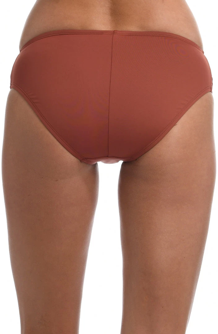 La Blanca Island Goddess Side Shirred Hipster Bottom