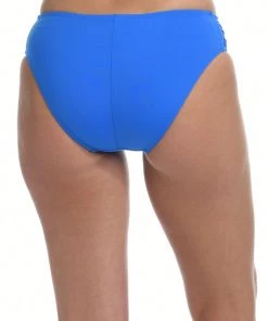 La Blanca Bottoms Island Goddess Side Shirred Hipster Bottom