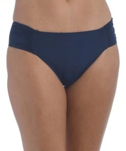 La Blanca Island Goddess Side Shirred Hipster Bottom Bottoms