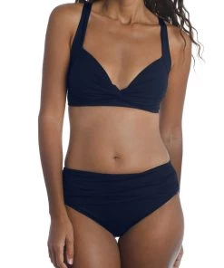 La Blanca Tops Island Goddess Twist Front Crossback Top