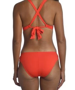 La Blanca Tops Island Goddess Twist Front Crossback Top