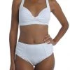 La Blanca Island Goddess Twist Front Crossback Top