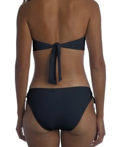 La Blanca Island Goddess Knot Twist Bandeau Top