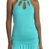 La Blanca Tops Island Goddess Keyhole Tankini Top
