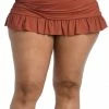 La Blanca Island Goddess Ruffle Skirted Bottom