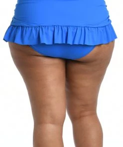 La Blanca Island Goddess Ruffle Skirted Bottom Bottoms