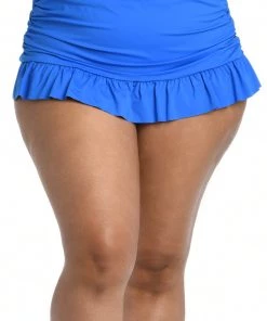 La Blanca Island Goddess Ruffle Skirted Bottom Bottoms