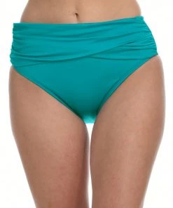 La Blanca Bottoms Island Goddess Mid Waist Sash Band Bottom