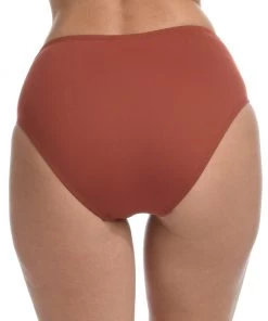 La Blanca Island Goddess Side Shirred High Waist Bottom Bottoms