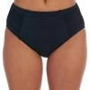 La Blanca Island Goddess Side Shirred High Waist Bottom