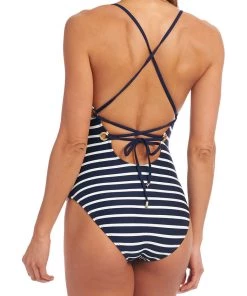 La Blanca One-Piece Capri Stripe Lingerie One Piece